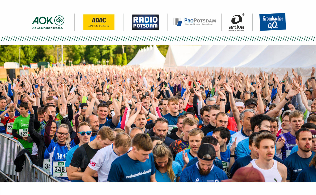 AOK Firmenlauf Potsdam 28. Mai 2024 Neues Palais